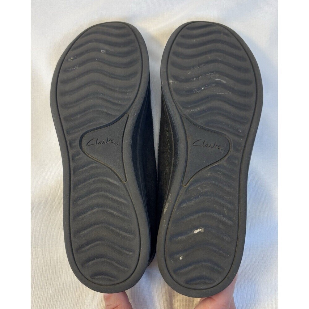 CLARKS Cloudsteppers Breeze Ayla Round Toe Slip On Flats Women 6.5 Cushioned - Picture 10 of 10